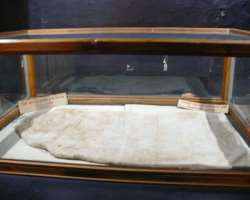The major attraction of the museum is the costume with blood-stains which Gandhi Ji was wearing at the time of his assassination.